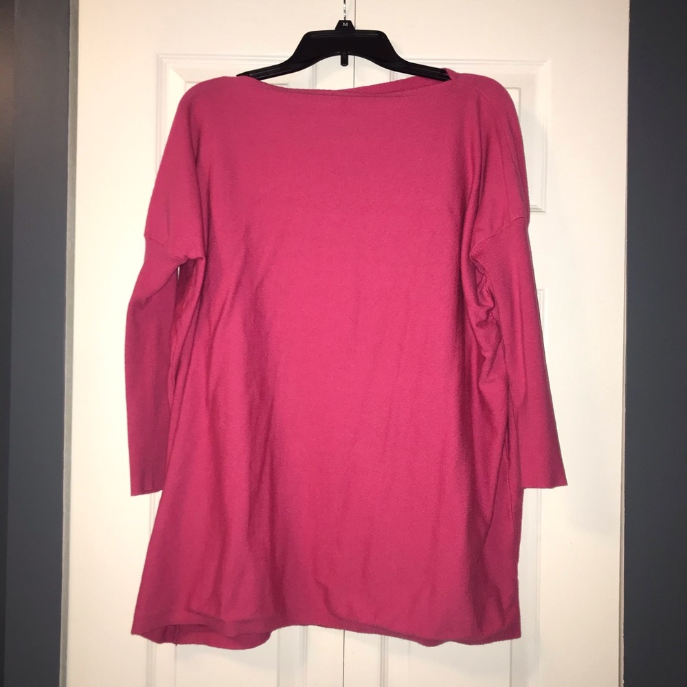 Hot Pink oversized sweater